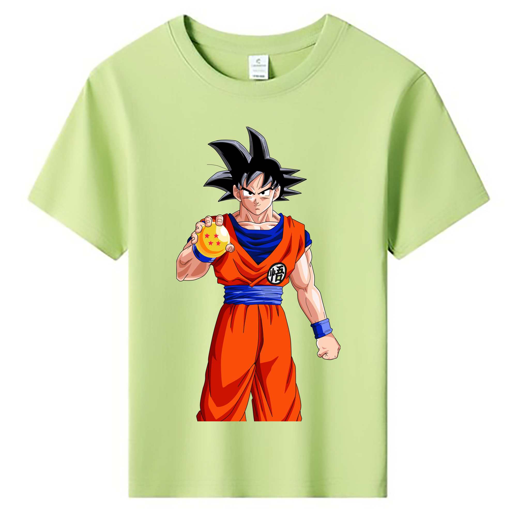 （画像用） ドラゴンボール 孫悟空（そん ごくう）Son Goku カカロット DRAGON BALL Kakarotto 綿100％キッズTシャツ（フロントプリント）